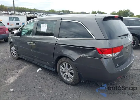 2016 Honda Odyssey Ex-L z USA, uszkodzony, nr VIN 5FNRL5H63GB032232